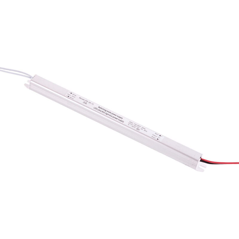 foto del prodotto greenice trasformatore led ultrafine 36w 12vdc110v 220v ac ip20 cp 36 12220 ip21 