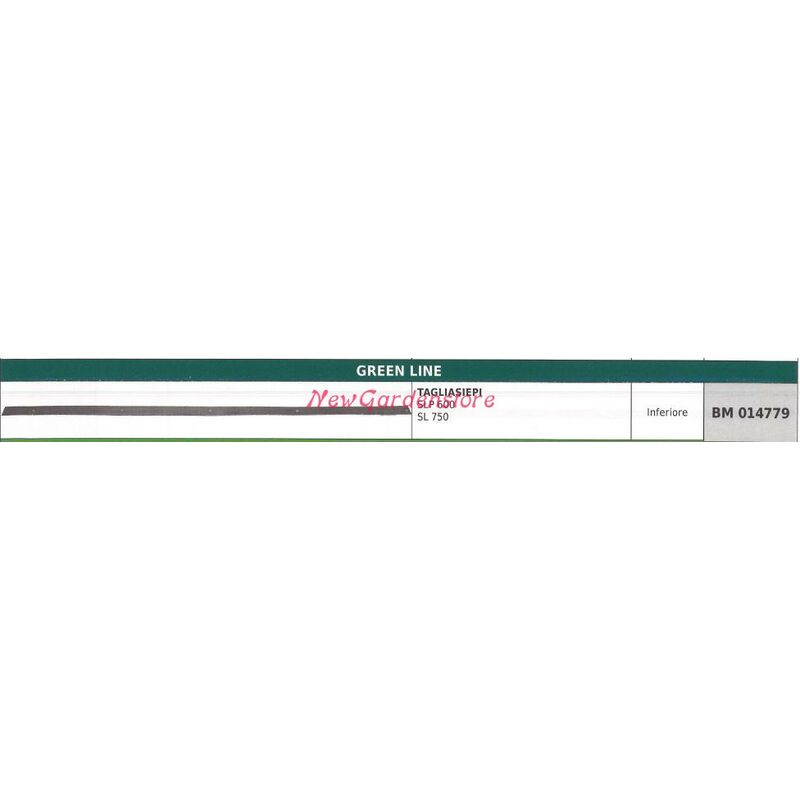 foto del prodotto greenline lama inferiore tagliasiepe slp 600 sl 750 014779