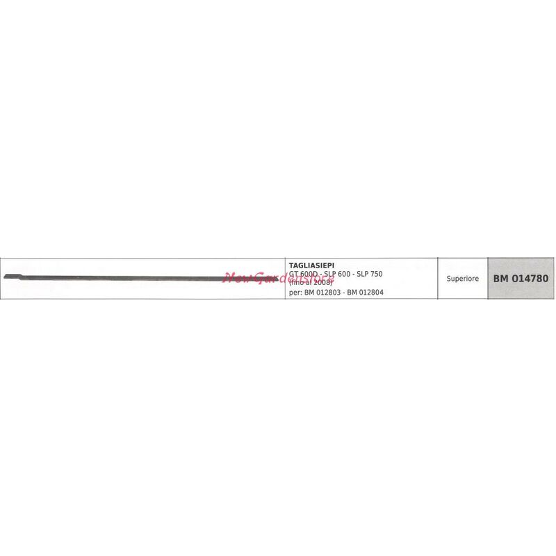 foto del prodotto greenline lama superiore tagliasiepe gt 600d slp 600 014780