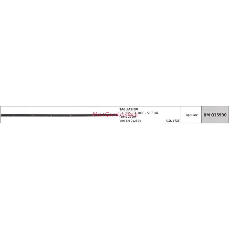 foto del prodotto greenline lama superiore tagliasiepe gt 750s sl 700c 015990