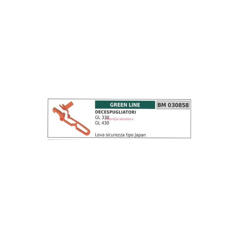 foto del prodotto greenline leva sicurezza acceleratore japan decespugliatore gl330 430 030858