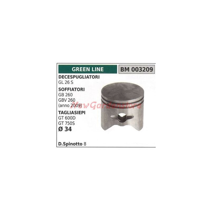 foto del prodotto greenline pistone decespugliatore gl 26s soffiatore tagliasiepe 39mm 003209