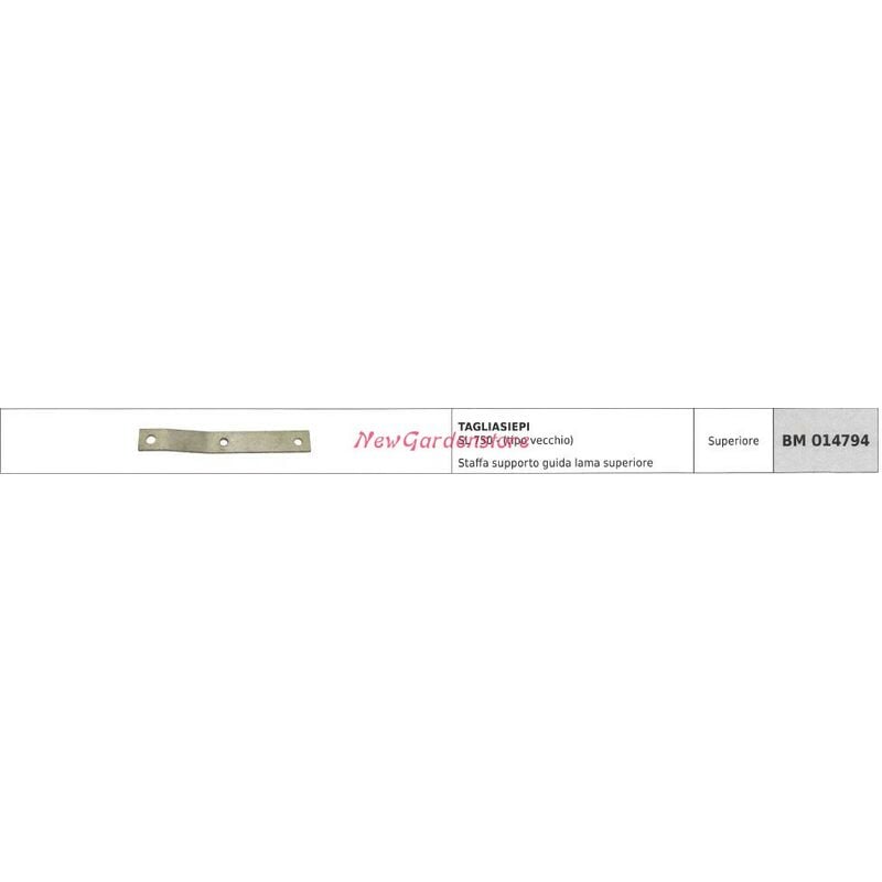 foto del prodotto greenline supporto staffa lama superiore tagliasiepe sl 750 tipo vecchio 014794