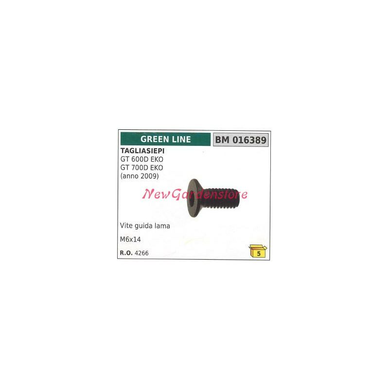 foto del prodotto greenline vite guida lama tagliasiepe gt 600d eko 700d eko 016389