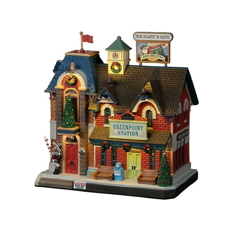 foto del prodotto greenpoint railroad station con alimentatore 4.5v cod. 25866