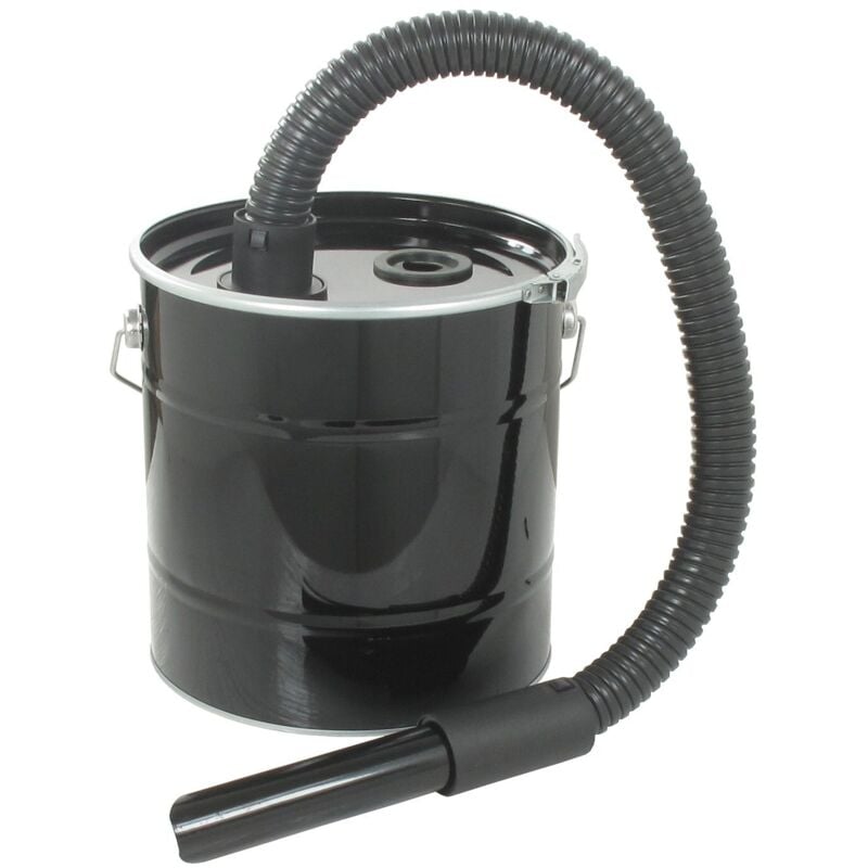 foto del prodotto greenstar, contenitore cenere per aspirapolvere 17 l, fornito con rete e filtro flessibile, facile ed efficiente, cenere da caminetti, barbecue,