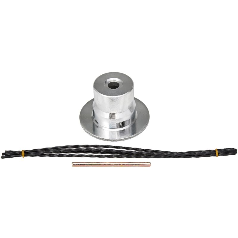 foto del prodotto greenstar ozaki 18077 testa a 2 o 4 fili per decespugliatore, per fili di diametro da 3,3 a 4,7 mm, universale, in alluminio