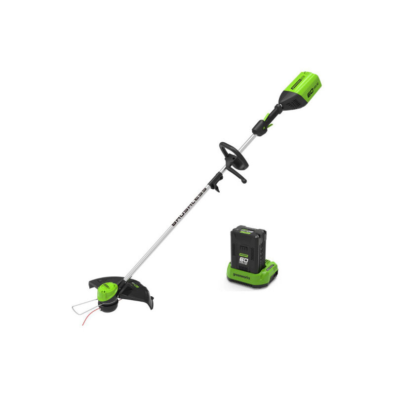 foto del prodotto greenworks decespugliatore 40cm 60v batteria 2,0ah caricabatterie gd60ltk2