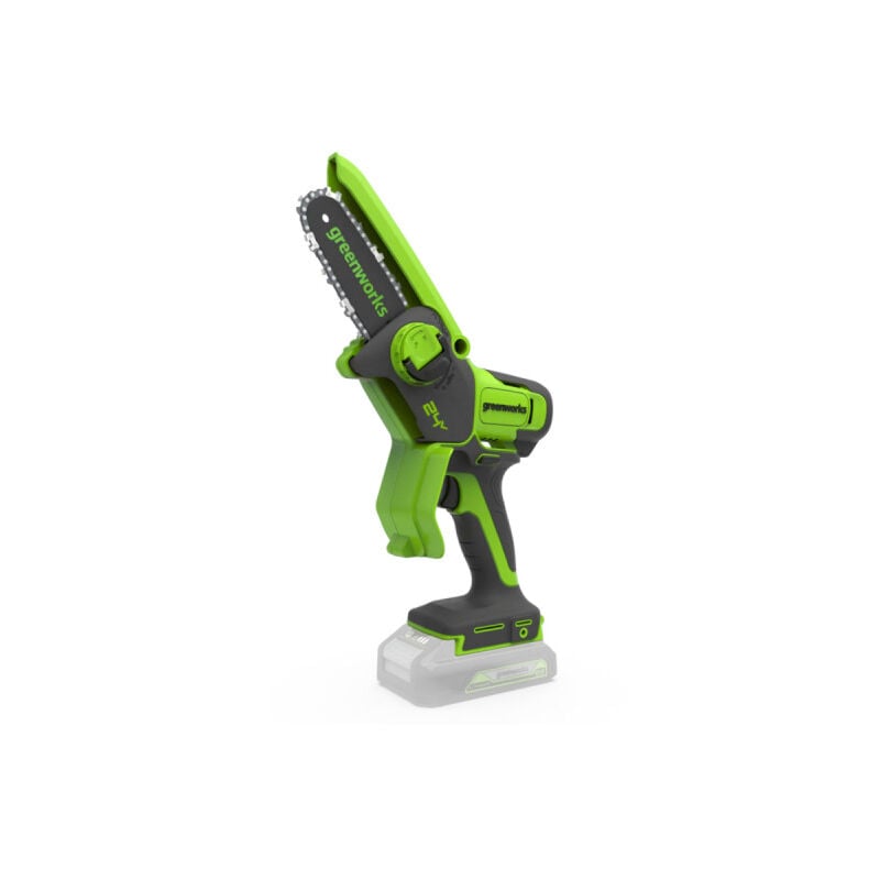 foto del prodotto greenworks sega da giardino 10 cm 24v senza batteria n caricatore g24mcs10