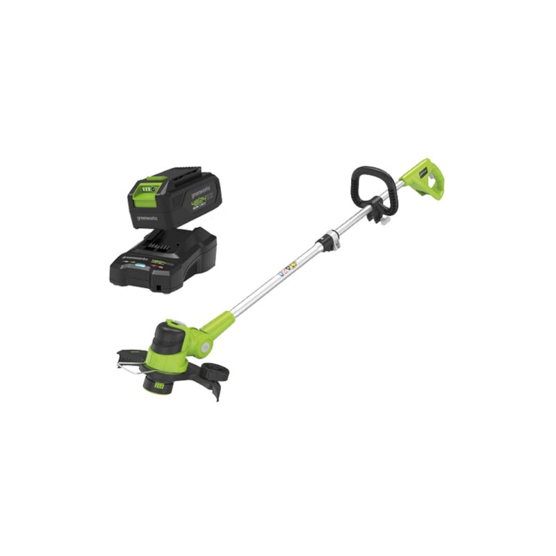 foto del prodotto greenworks tagliabordi 48v kit g48lt30k2