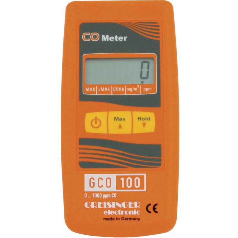 foto del prodotto greisinger gco 100 strumento di misura del gas co monossido di carbonio 