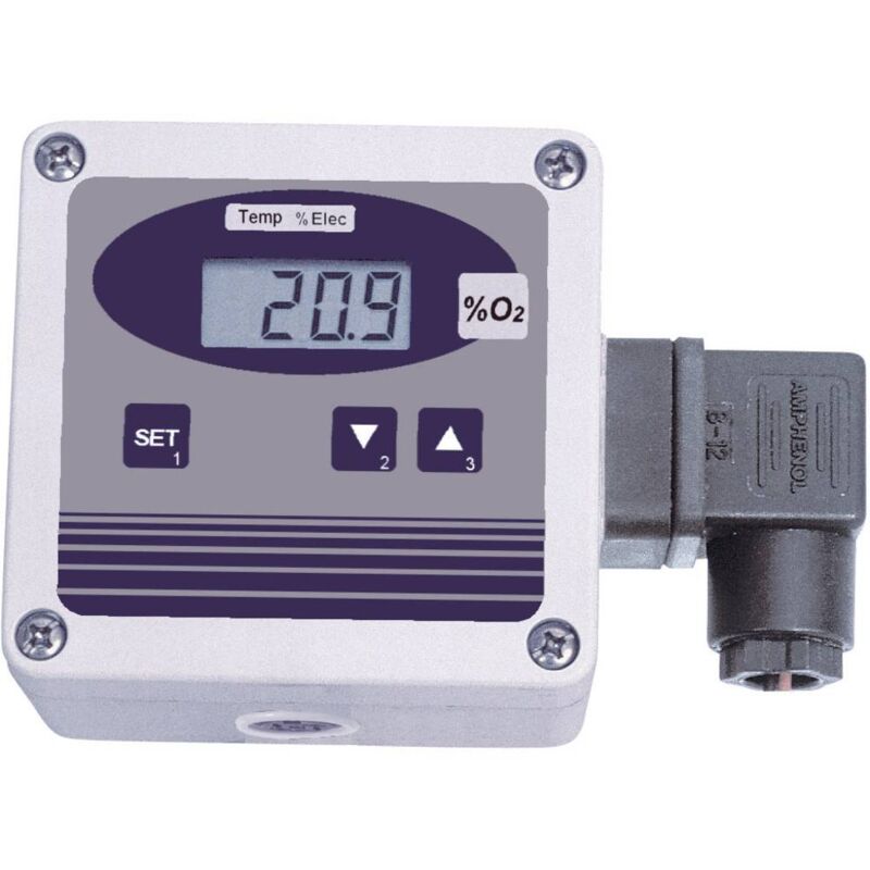 foto del prodotto greisinger oxy 3690 misuratore di ossigeno 0 100 sensore esterno, misuratore di ossigeno, con misura della temperat