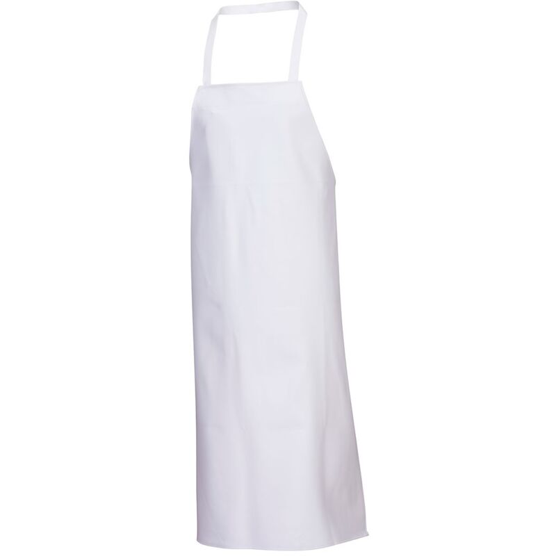 foto del prodotto grembiule bianco impermeabile settore alimentare bianco unica