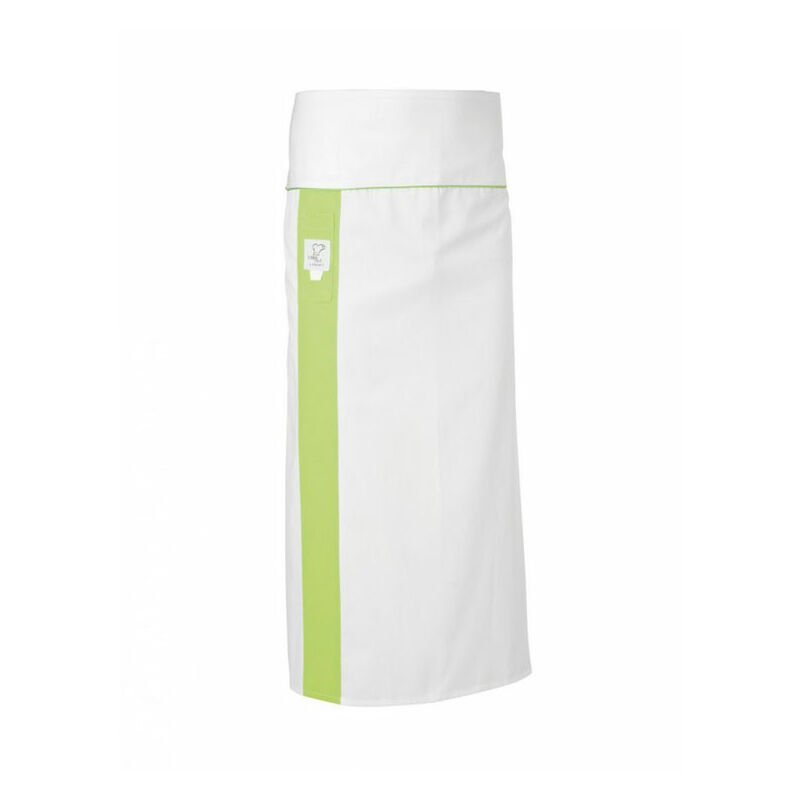 foto del prodotto grembiule da cucina giblor s alex bianco pistacchio 15p08h616