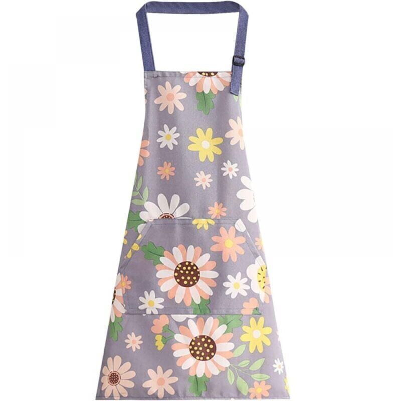foto del prodotto grembiule da cucina regolabile con pettorina, grembiule divertente, lacci lunghi con cucina personalizzata, cottura, giardinaggio, pittura per
