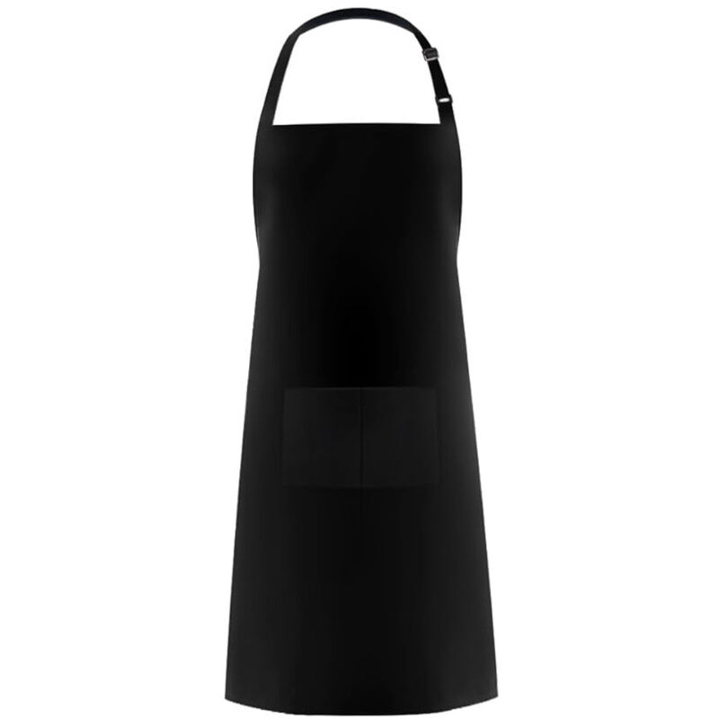 foto del prodotto grembiule da cucina unisex con due tasche anteriori per cucinare, barbecue, ristorante, macelleria sollbry