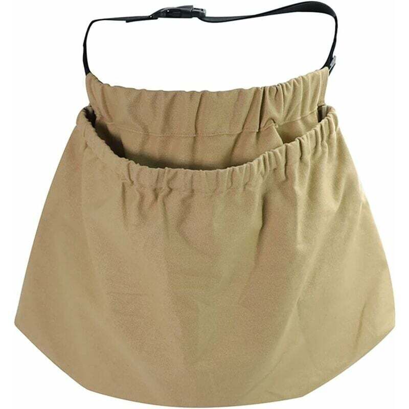foto del prodotto grembiule da giardiniere per raccolta e diserbo, marsupio oxford di grande capacit per la raccolta di frutta e verdura, borsa per la raccolta del