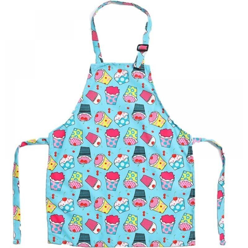 foto del prodotto grembiule in tela per bambini con tracolla regolabile, grembiule per bambini per cucinare, cuocere e dipingere