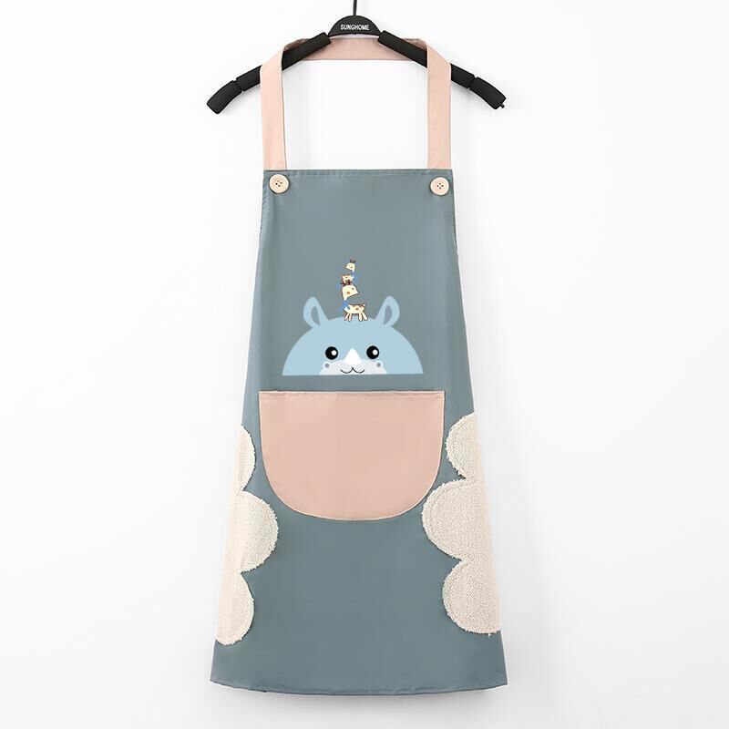 foto del prodotto grembiuli da cucina impermeabili, grembiule regolabile con tasche, grembiule impermeabile regolabile per uomo e donna, per cucina di famiglia,