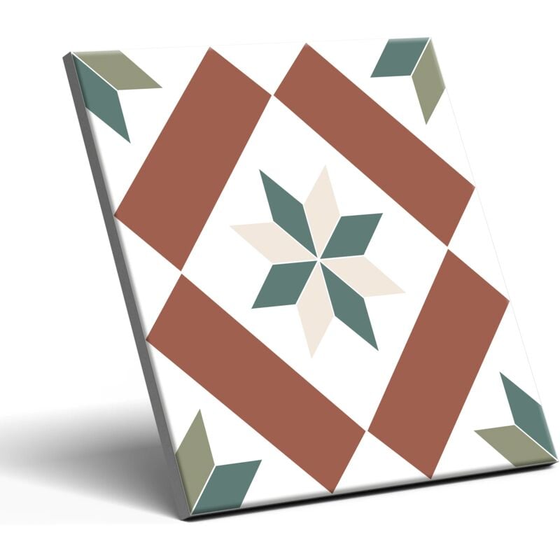 foto del prodotto gres porcellanato decorativo patchwork vittoriano molly 20x20 cm grado. e