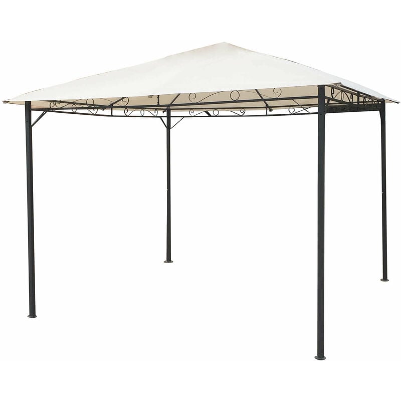 foto del prodotto grex gazebo da giardino in acciaio 3 x 4 m