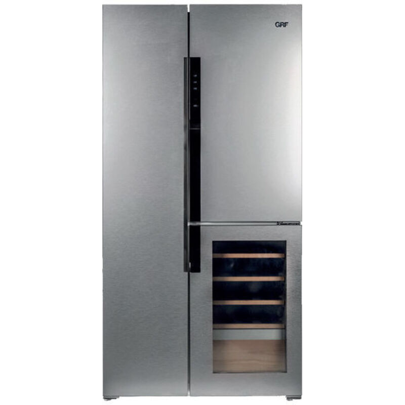 foto del prodotto grf t9183winxg frigorifero side-by-side 548 l acciaio inox no frost con cantinetta
