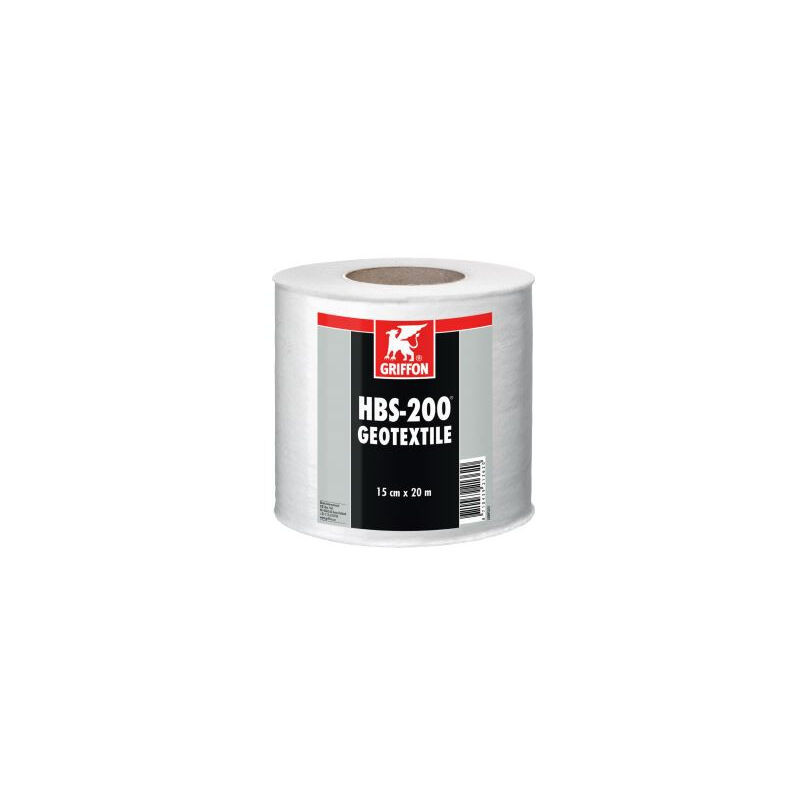 foto del prodotto griffon tessuto geotessile elastico di rinforzo hbs 200 rotolo 20m x 15cm 6308952