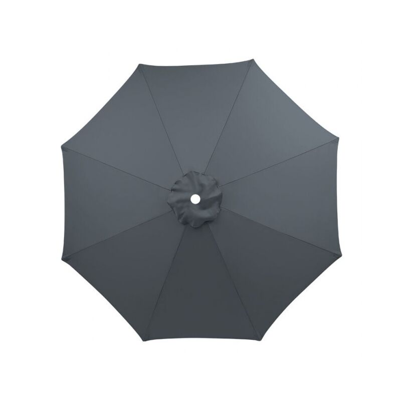 foto del prodotto grigio copertura sostitutiva per ombrellone 3m impermeabile, resistente ai raggi uv, tessuto sostitutivo, lavabile