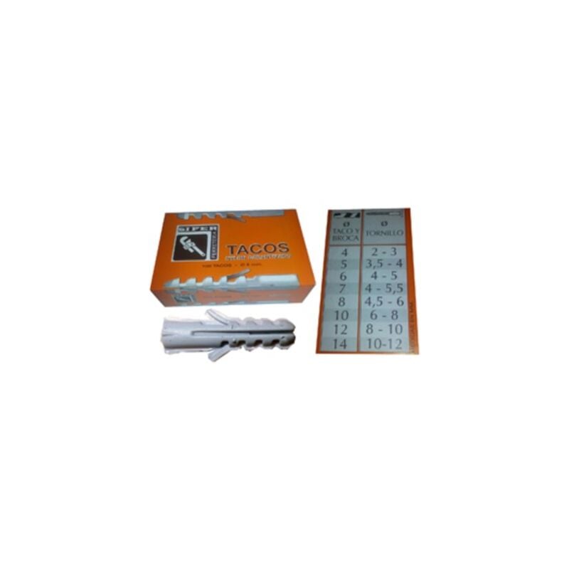 foto del prodotto grigio nylon taco 8x40 scatola 100 unit sifer