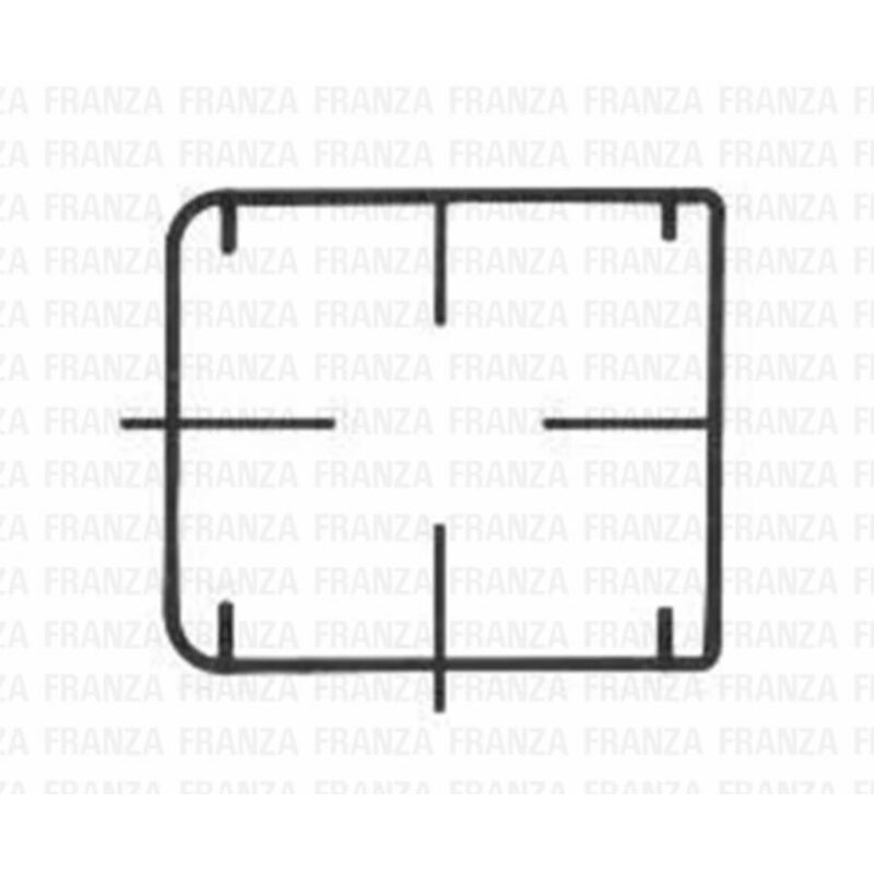 foto del prodotto griglia 1 fuoco cucina bompani in ghisa 238x202