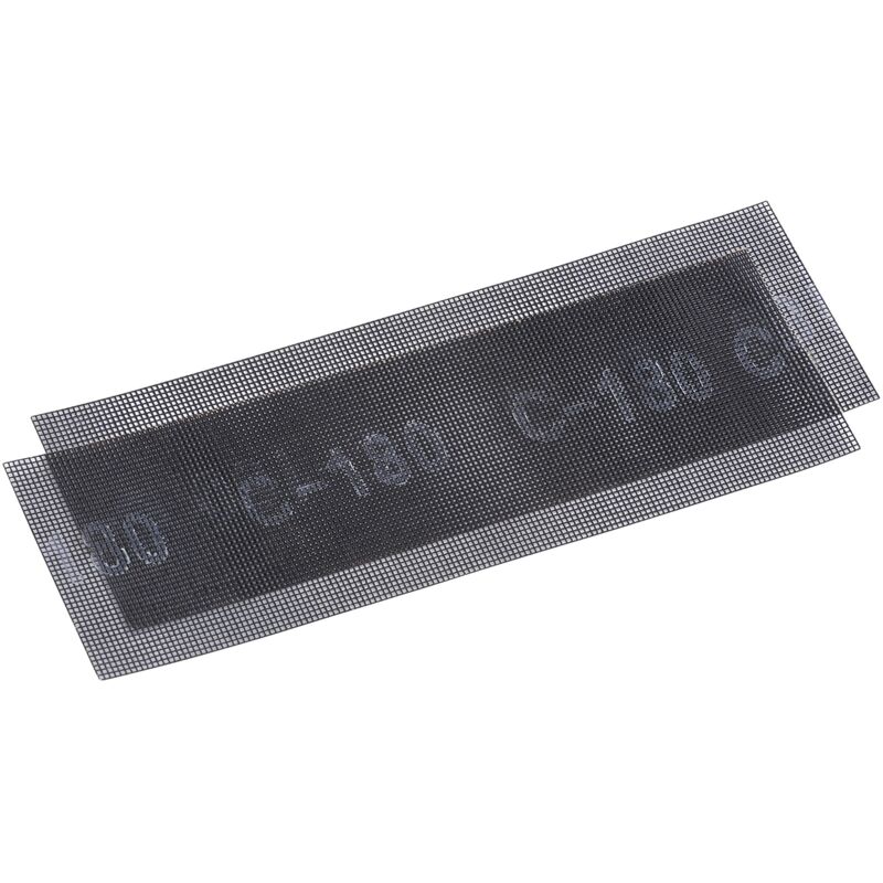 foto del prodotto griglia abrasiva – grana 180 – 280 x 93 mm – 2 pezzi/lame a griglia per levigatrice a mano/carta vetrata per cartongesso/levigatrice per superfici/sabbiatura / 4137820 - meister