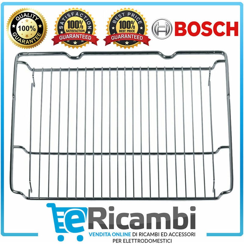 foto del prodotto griglia acciaio forno bosch siemens neff misura 45,5x37,5 cm 577170 originale