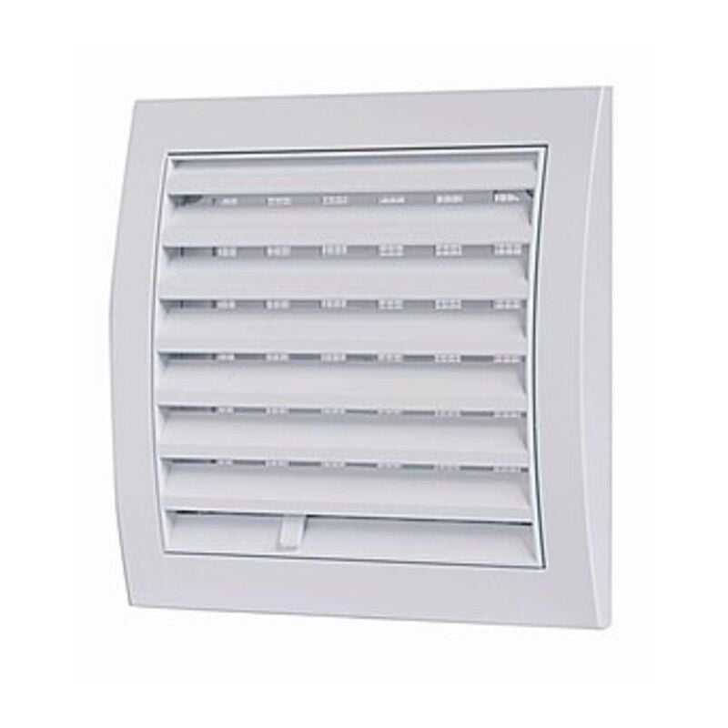 foto del prodotto griglia aeraz.abs con chiusura e rete 150x150. prezzo per 1 pezzo.