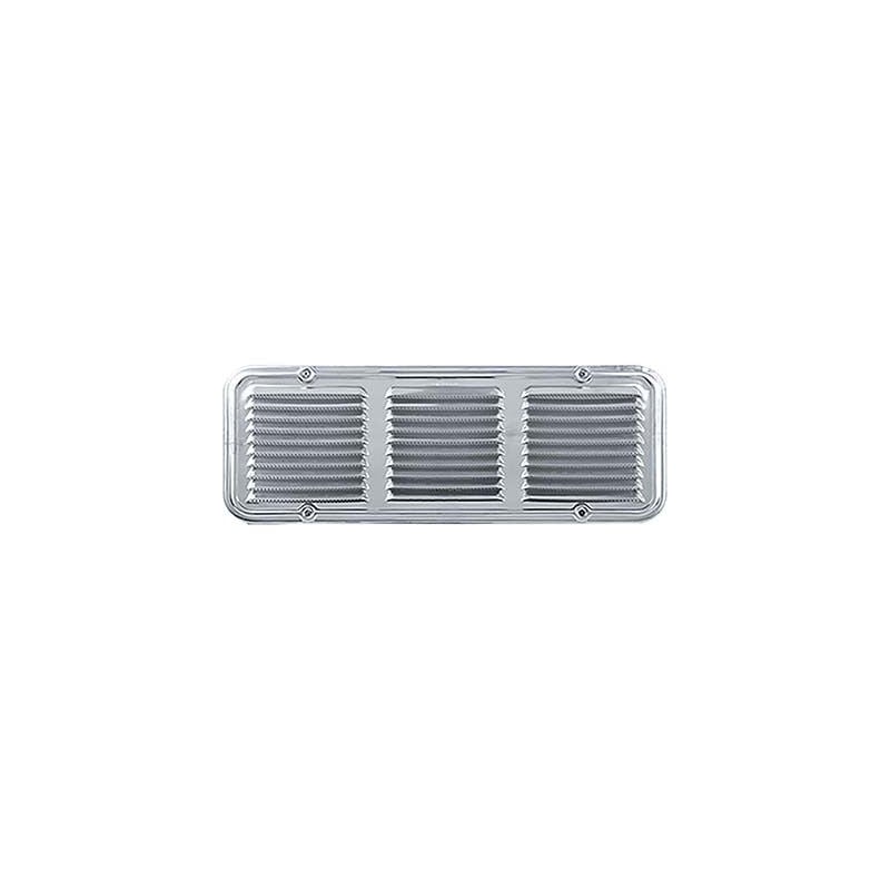 foto del prodotto griglia aerazione alluminio 14x36 con rete metallica ventilazione aria ariazione