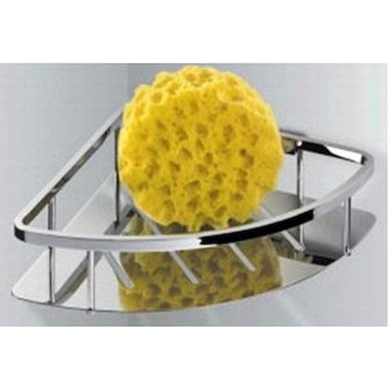 foto del prodotto griglia angolare doccia triangolare cromato codice prod b96420cr colombo design