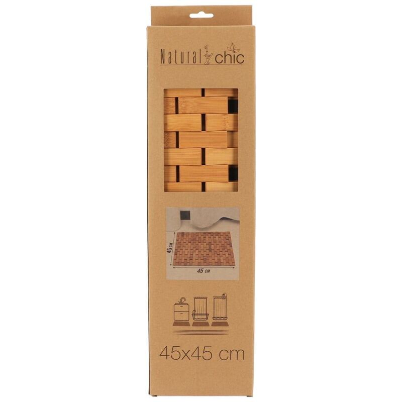foto del prodotto griglia antiscivolo di bamb 45x45cm bamb tendance