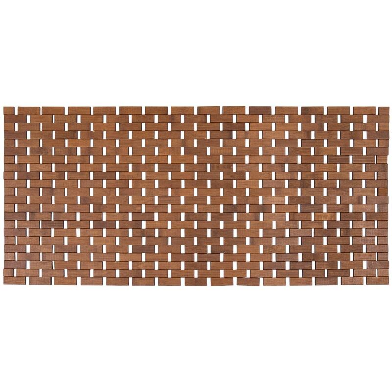 foto del prodotto griglia antiscivolo in bamb 45x100 cm marrone tendance