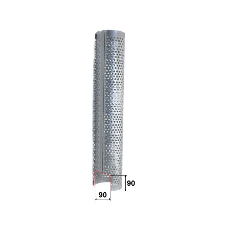 foto del prodotto griglia antiscottatura marmitta 130mm altezza 830mm