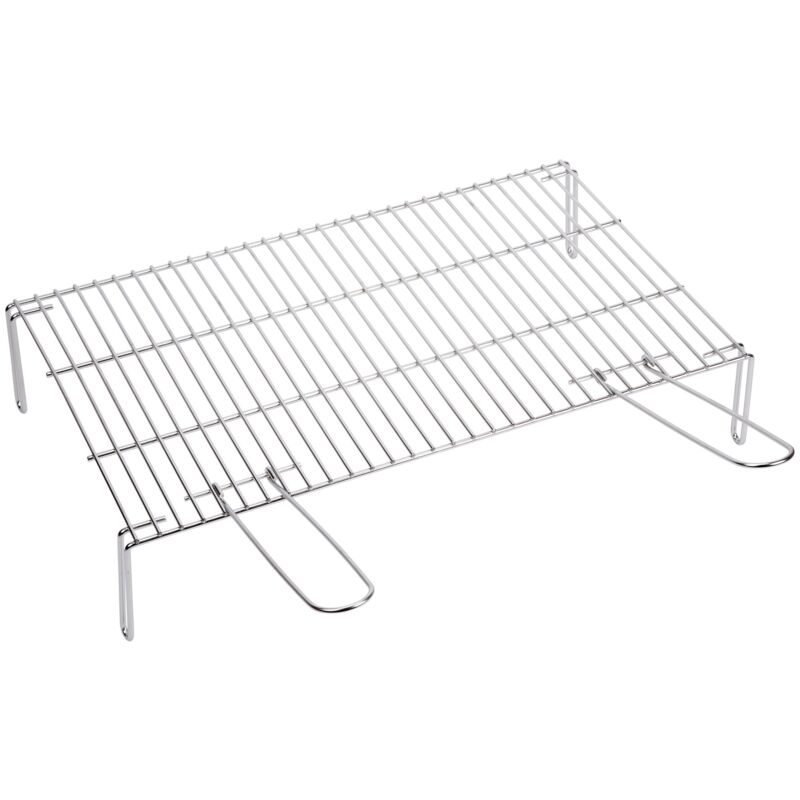 foto del prodotto griglia barbecue zincata 75x40 con piedini sauvic