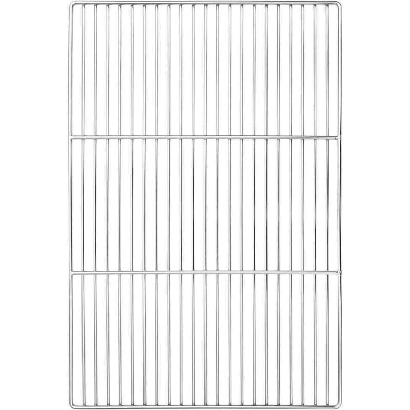 foto del prodotto griglia bbq vidaxl con manici rettangolare 60x40 cm in acciaio inossidabile 304