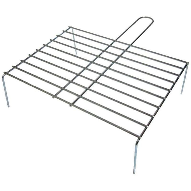 foto del prodotto griglia con piede semplice 40x27 cm cucina gourmet