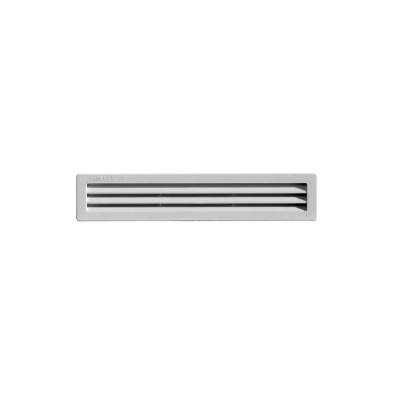 foto del prodotto griglia da incasso con rete l. 305 x h. 60 mm bianco first