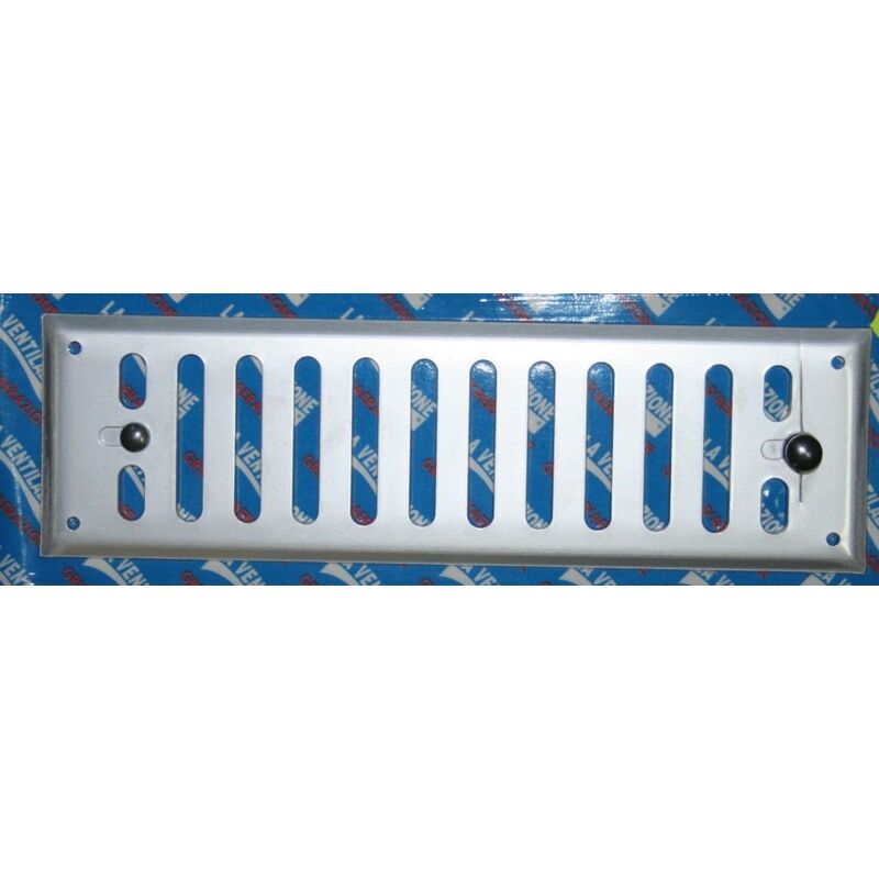 immagine 0 del prodotto griglia da sovrapporre in alluminio condosatore e pomello mm 240x70