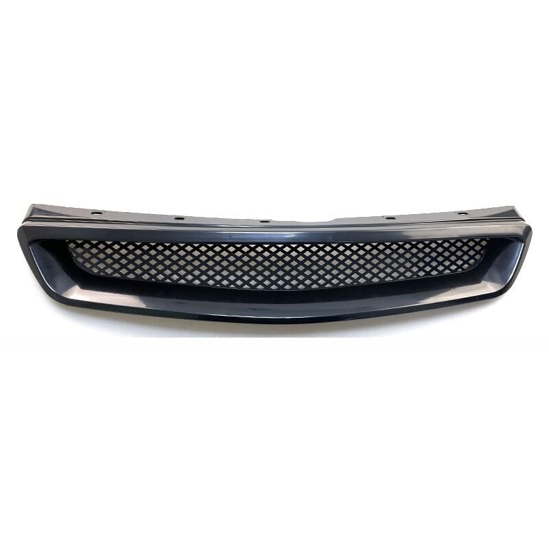 foto del prodotto griglia del cofano anteriore per ek jdm type r style adatta per honda civic 1999 2000 dpzo