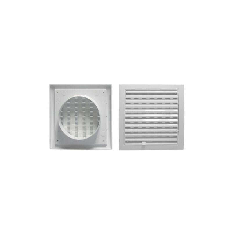 foto del prodotto griglia di aerazione quadrate con imbocco tondo diam.100 dk