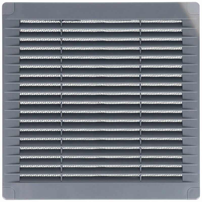 foto del prodotto griglia di ventilazione edm 87703 grigio 15 x 15 cm
