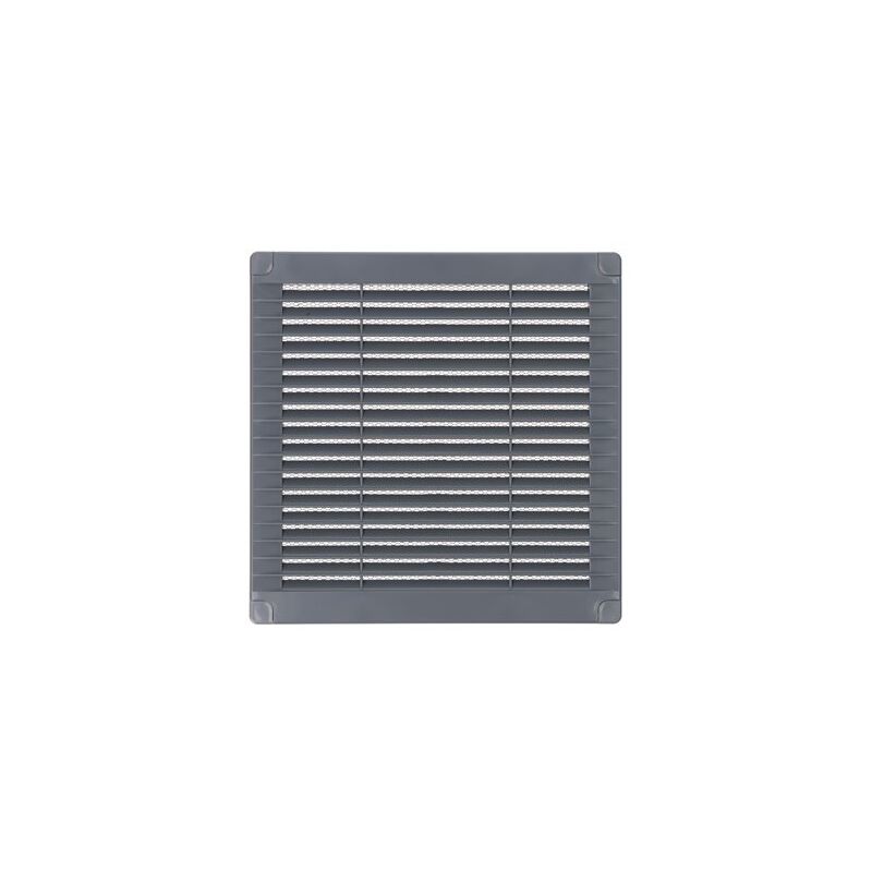 foto del prodotto griglia di ventilazione edm 87705 grigio 20 x 20 x 0,7 cm zanzariera