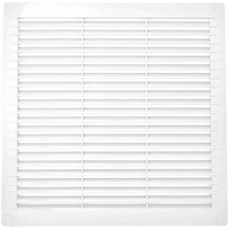 foto del prodotto griglia di ventilazione edm 87708 bianco 30 x 30 x 0,7 cm zanzariera