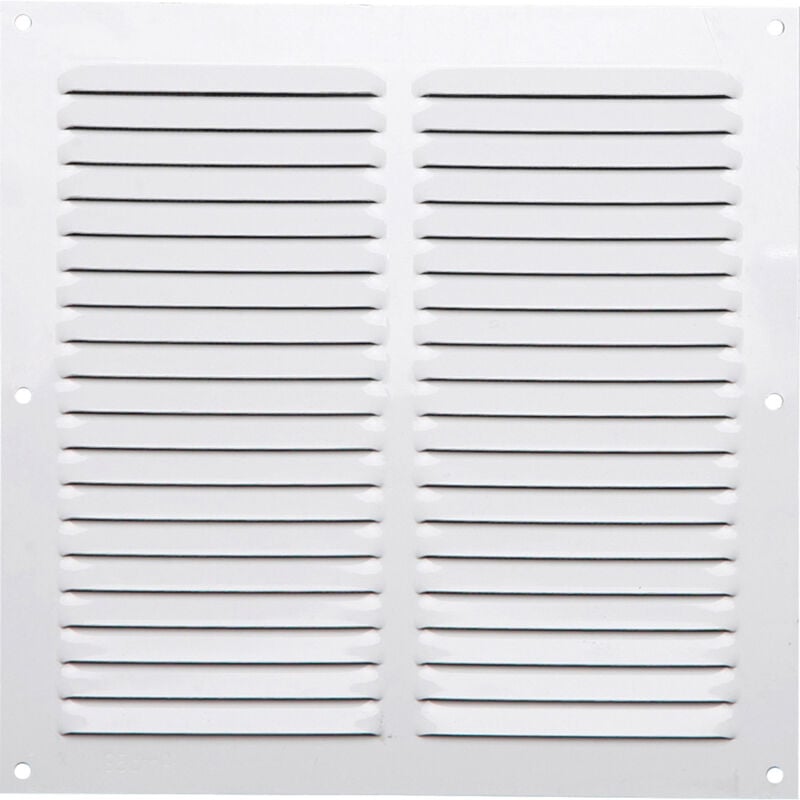 foto del prodotto griglia di ventilazione in alluminio laccato, l.20 x p.20 cm centrale brico