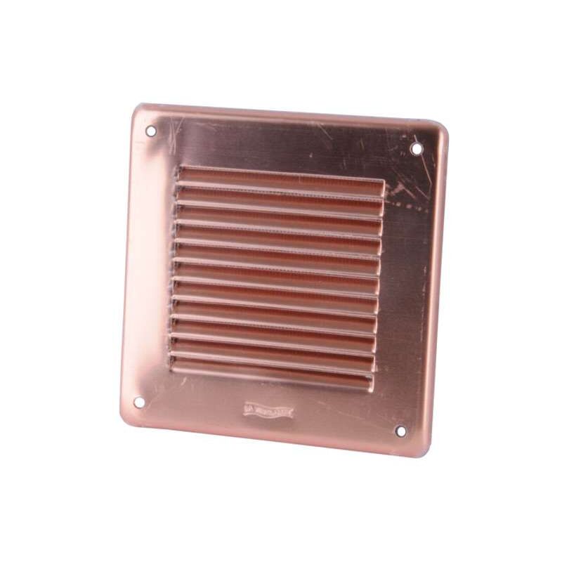 foto del prodotto griglia di ventilazione in rame 140x140 mm con rete